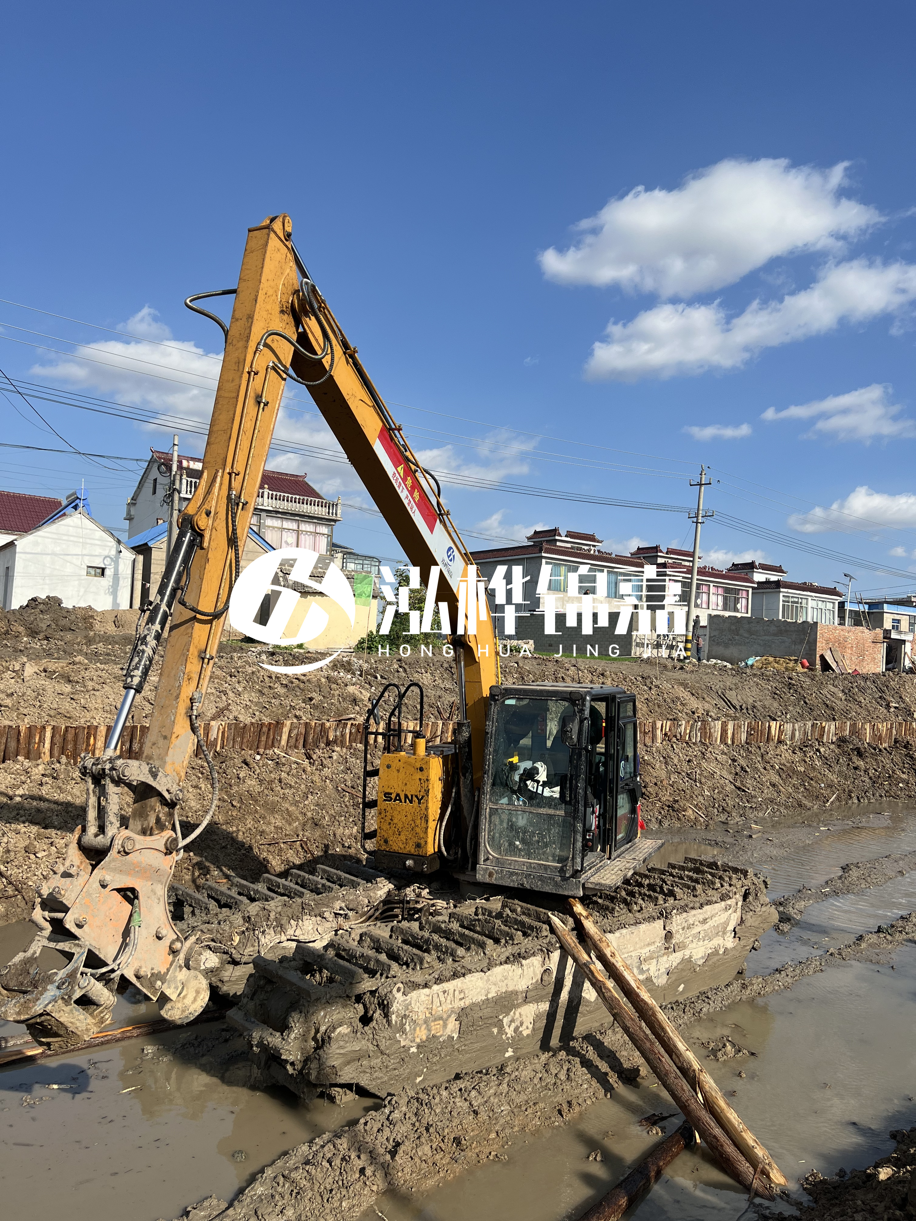 汕頭松木樁源頭廠家-河道護(hù)坡打樁對河岸保護(hù)有何作用？